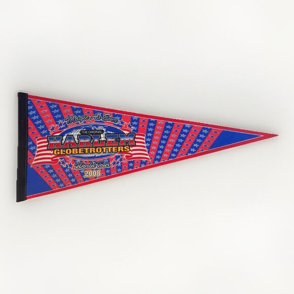 Other - Harlem Globetrotters World Tour 2008 Pennant Magic As Ever Basketball